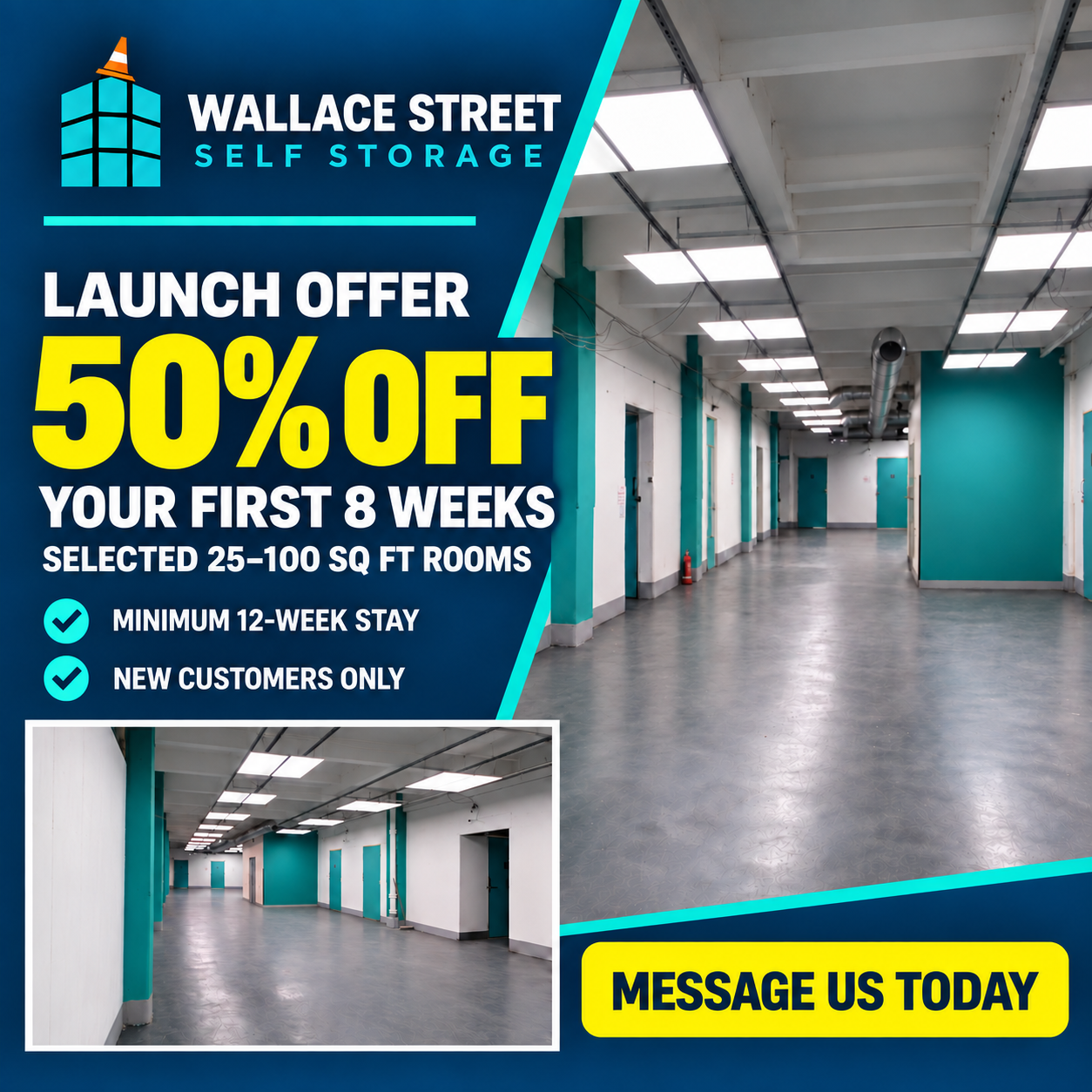Wallace Street launch offer: 50% off your first 8 weeks